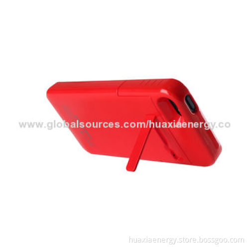 Power Bank Case for iPhone with 2,200mAh Capacity, Back Clamping, Very Convenient